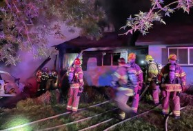 TVF&R报道，比弗顿房屋火灾后，9人流离失所