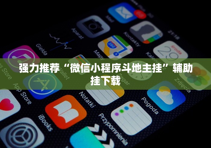 强力推荐“微信小程序斗地主挂”辅助挂下载 强力推荐“微信小程序斗地主挂”辅助挂下载