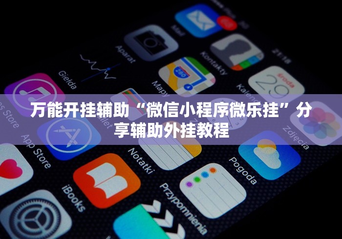 万能开挂辅助“微信小程序微乐挂”分享辅助外挂教程