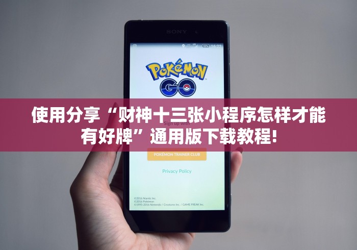 使用分享“财神十三张小程序怎样才能有好牌”通用版下载教程!