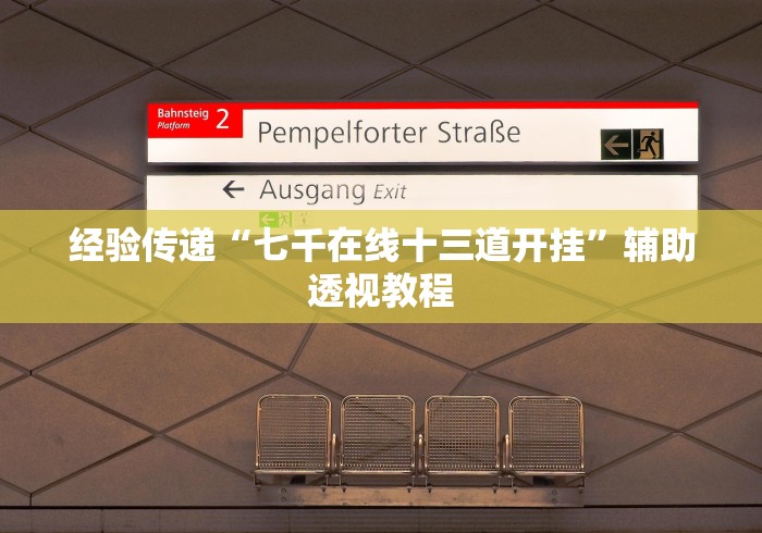 经验传递“七千在线十三道开挂”辅助透视教程