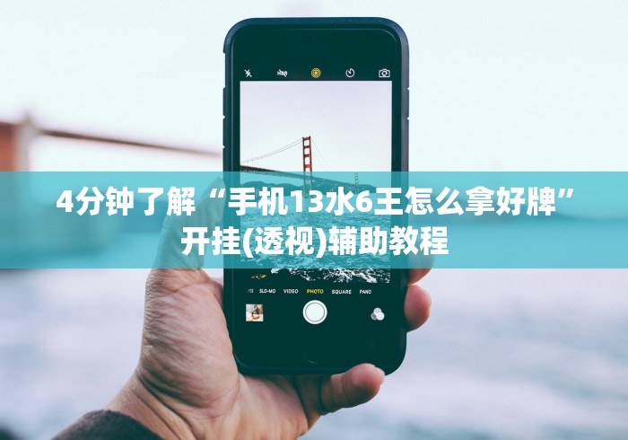 4分钟了解“手机13水6王怎么拿好牌”开挂(透视)辅助教程