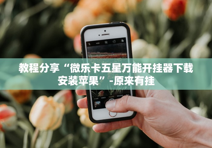 教程分享“微乐卡五星万能开挂器下载安装苹果”-原来有挂