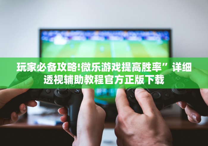 玩家必备攻略!微乐游戏提高胜率”详细透视辅助教程官方正版下载