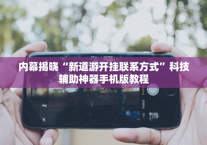 内幕揭晓“新道游开挂联系方式”科技辅助神器手机版教程