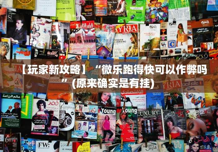 【玩家新攻略】“微乐跑得快可以作弊吗”(原来确实是有挂) 